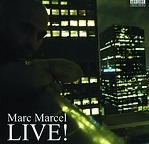 Marc Marcel LIVE! album cover
